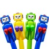 Maydahui 4-Piece Stylish Boxing Robot Ballpoint Pen, 0.04 inch (1.0