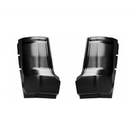 For Ram 1500 2011-2015 Truck Cab Corner Driver and Passenger Side | Pair | Rear | Crew Cab | 41.5 In. Door