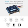 Waveshare 1.5inch OLED Display Module 128x128 Pixels 16-bit Grey Level
