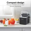 Hamilton Beach Bullet Countertop Ice Maker Machine, Makes 26 Lbs/Day,