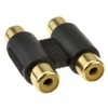 kenable Phono RCA Coupler Twin Socket to Twin Socket Audio/Video