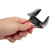 34mm Wide Jaw Adjustable Wrench Dual Purpose Portable Pipe Spanner