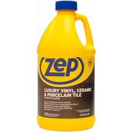 Zep Luxury Vinyl, Ceramic and Porcelain Floor Cleaner - 64 oz. ZULVCP64 Safe for Grout, Pro Formula