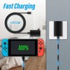 ZHITING Netzteil für Switch,Ladegerät für Switch,Ladekabel AC Adapter 15V 2.6A