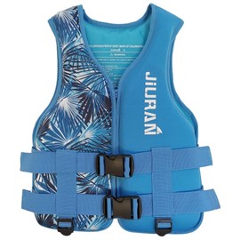huraty Neoprene Impact Vest for Kayaking Boating Fishing Adjustable Swim Vest with Safety Leg Straps Womens Mens Outdoor Jacket Swimsuit, Blue, Large