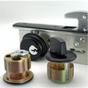Commercial Door Lock with Deadbolt ，Storefront Mortice Hook Door Lock，Swing