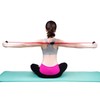 Runwave Yoga Health Pilates Stretching Full-body Exercise Figure-8 Band Resistance Band Pink 2ea