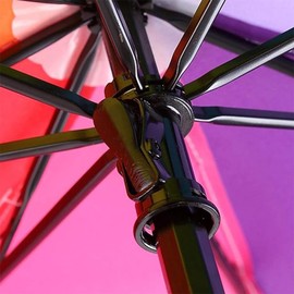 Aililong Children's Pocket Umbrella - Rainbow Umbrella for Girls and Boys, 8 Ribs Construction, 210T Teflon Coating, Children's Umbrella Beautiful and Safe