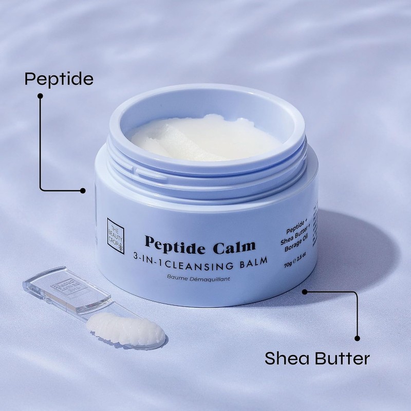 The Beauty Crop Bálsamo Limpiador Rellenable Con Péptidos - Nutritivo