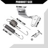 Hihaha Universal Throttle Return Spring Car Carburetor Throttle Cable Bracket