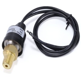 LEFOO LF08PS Air Pressure Switch Oil Pressure Switch Air Compressor Pressure Switch Low/High Pressure Switch 10-40psi / Wire Terminal/Normal Close