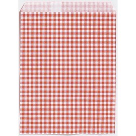 Hawks Mark Flat Bag Gingham