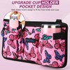 Wheelchair Side Bag, Wheel Chair Armrest Pouch Accessories with Cup