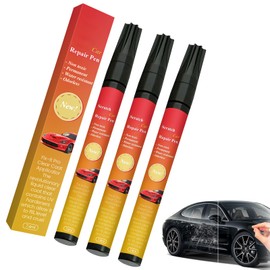 All Cars Magic Pen for Car Scratches, Magic Car Scratch Removal Pen, All Cars Fix Magic Pen, Weatherproof Touch Up Paint Pen, Car Paint Scratch Remover Pen (3pcs)