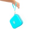 CASEMATIX 8" Turquoise Asthma Inhaler Case for Travel Fits Spacer,