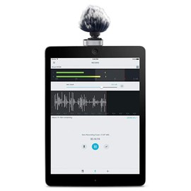 YOUSHARES Microphone Furry Windscreen Windjammer for MV88 - Customized Pop Filter Windshield Wind Jammer Compatible with Shure MV88 iOS Digital Stereo Condenser Mic