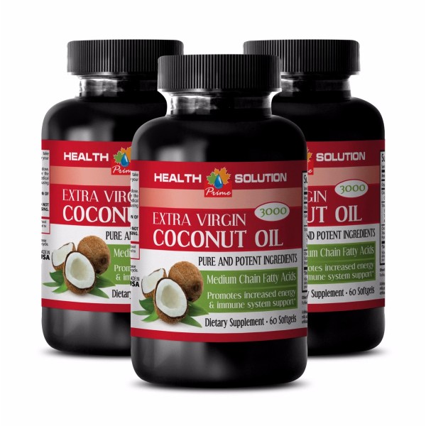 Health Solution Prime Fatty acid complex-PURE COCONUT OIL EXTRA VIRGIN