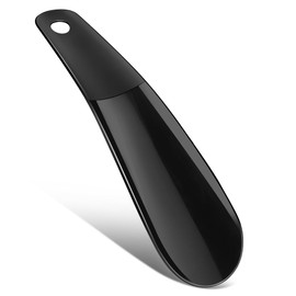 Senbers Plastic Shoe Horns Travel Shoe Horn for Kids,Shoe Spoon Plastic Shoe Helper Stick for Women Men Seniors(6.3 Inch)