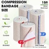 30 Pcs Elastic Bandage Wrap Compression Bandage with Self Closure