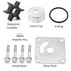 ZUDKSUY 6L2-W0078-00-00 Water Pump Impeller Repair Kit Replacement for Yamaha