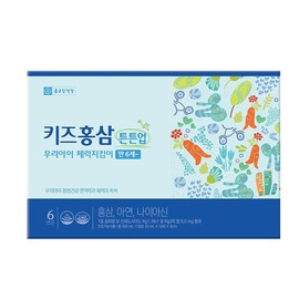 Chong Kun Dang Health Kids Red Ginseng Teunteun Up 20ml x 30 packets / 종근당건강 키즈홍삼 튼튼업 20mlX30포