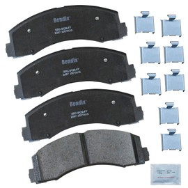 Bendix Bendix Priority1 CFC2087 Ceramic Front Brake Pads for Ford Expedition 2021-2018, F-150 2020-2018, Lincoln Navigator 2021-2018