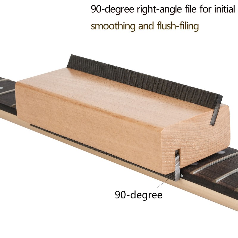 2 in 1 Guitar Angled File 35° 90° Dual Use