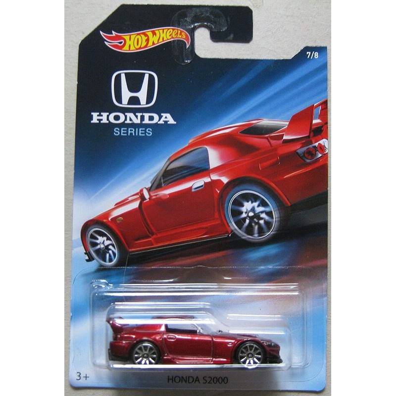 Hot Wheels Honda Series, RED Honda S2000 7/8
