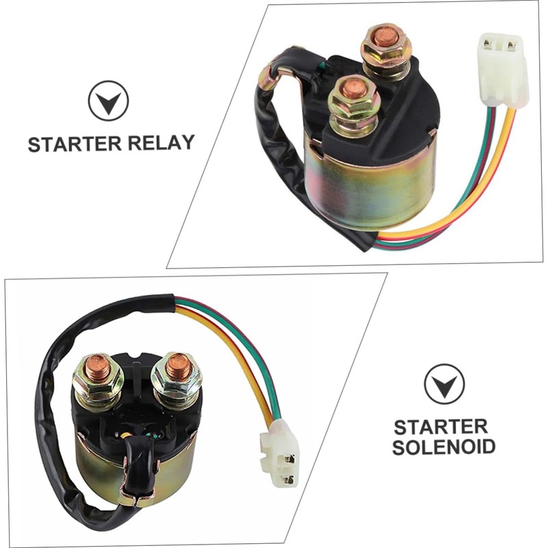 Mobestech Replacement Starter Solenoid Relay 12v Strong Reliability Fit Trx350/trx400