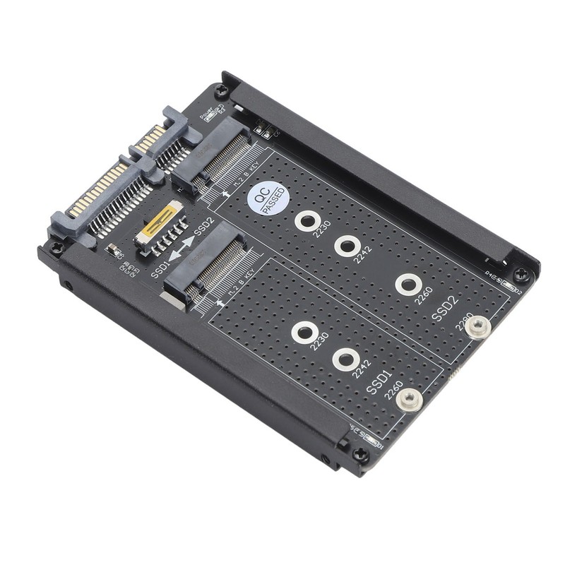Dual NGFF B M Key M.2 SSD Card 6Gbps SATA