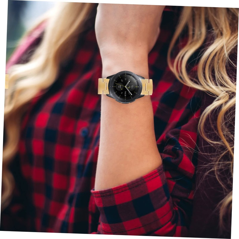 Mikinona Resin Band Watch Band Decorative Smartwatch Strap for Business