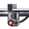 Aluminum Alloy Left Motorcycle 7/8" Handlebar Mount Horn Beam Winker