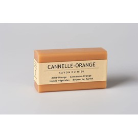 Savon du midi Soap with Karité Butter Cinnamon Orange (2 x 100 g)