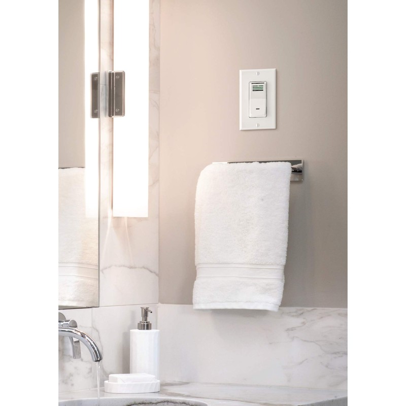 Broan-NuTone 82W Wall Control for Bathroom, White 3 x 1.31
