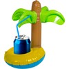 Inflatable Hawaiian palm tree, as cup holder or decoration; children's