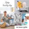 Besuerte Liquid Laundry Detergent Holder - Wood Laundry Detergent Shelf