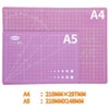 Cutting Mat, A4 PVC Craft Mat, Self-Healing Cutting Board for