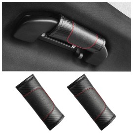 2PCS Carbon Fiber Car Door Handle Protector,Car Door Handle Scratch Protector for Car Decorations,Car Door Handle Cover of Car SUV Truck Universal Car Interior Accessories