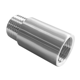 Beduan Stainless Steel Pipe Fittings, 3/4" NPT Male x 3/4" NPT Female Threaded, 2" Length Nipple Cast Pipe (Pack of 2)