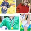 WizeFolk 30 Pcs Medals Awards, 3.7 cm Winner Medals,Gold Medals,Plastic