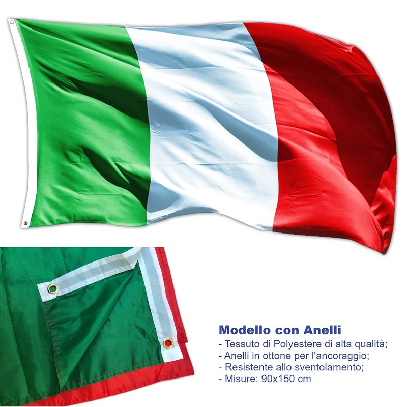 GUSTO Will Be All Well Flag Italy 1.4 * 3ft