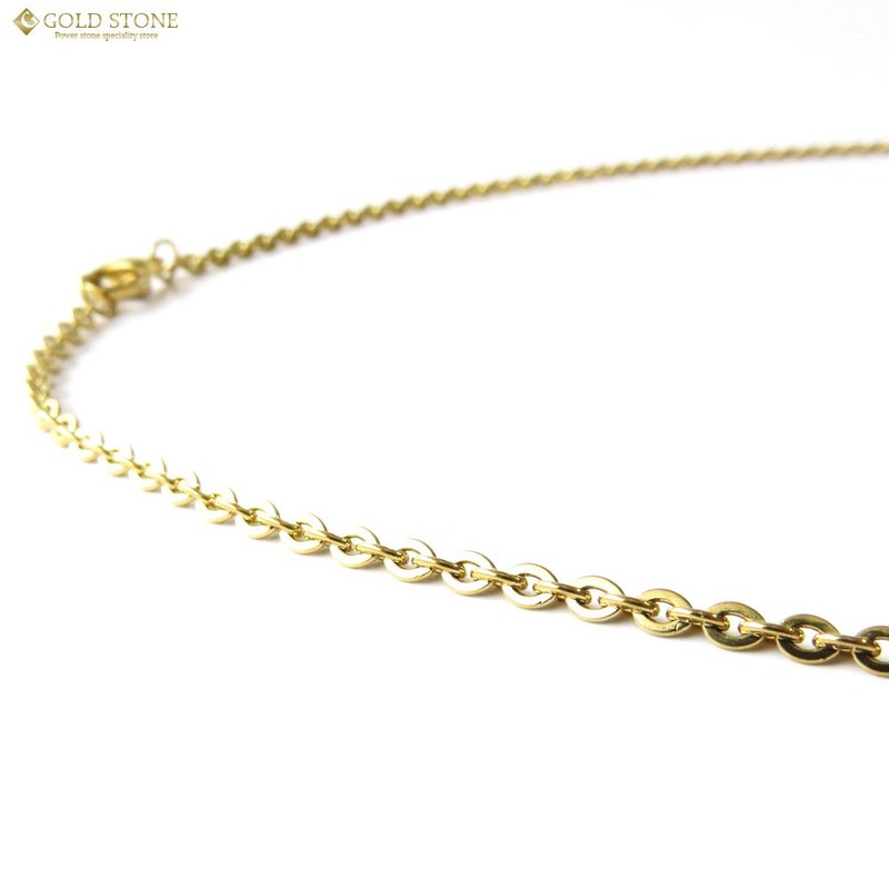 Surgical Stainless Steel 316l Necklace Chain 3 mm Azuki Total