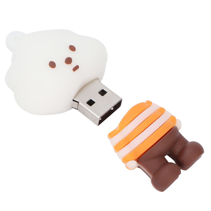 Cartoon U Disk Bear Doll Appearance High Speed Bulk Storage