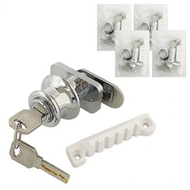 Locker Key Set (5 Keys) - Locker, Cabinet, Changing Room Shoes