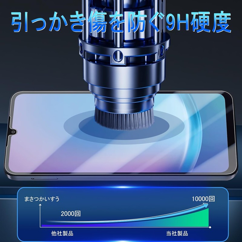 YWXTW Compatible Galaxy A25 5G Glass Film (2 Sheets) +