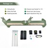 MONOBIN 2 in 1 Paracord Metal Jig, Adjustable Length para