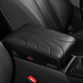 UNIQOCK Car Armrest Cushion Basic Car Armrest Car Decoration Accessories Relieves Arm Fatigue Hand Rest Cushion Armrest Console Box Pad Armrest Pad Soft Cover Pad Elbow Rest Cover Easy Install