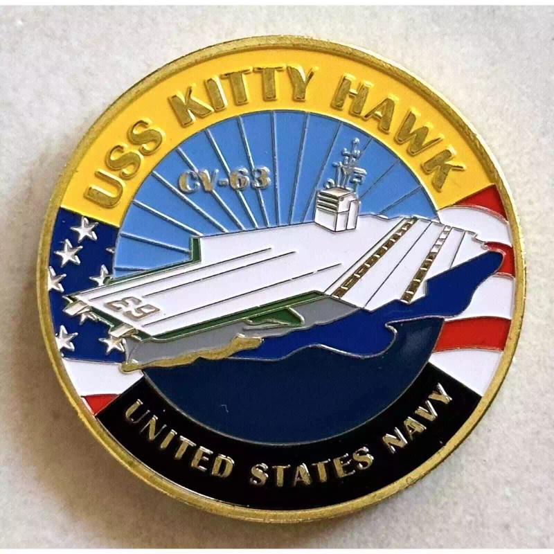 Navy US NAVY - USS KITTY HAWK - CV-63 -