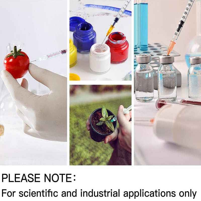 U-100 1ml/cc 31G 1/4 inch (6mm) Needles,Individually Wrapped Pack of