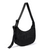 Medium Nylon Crescent Bag - Casual Shoulder Crossbody with 47"